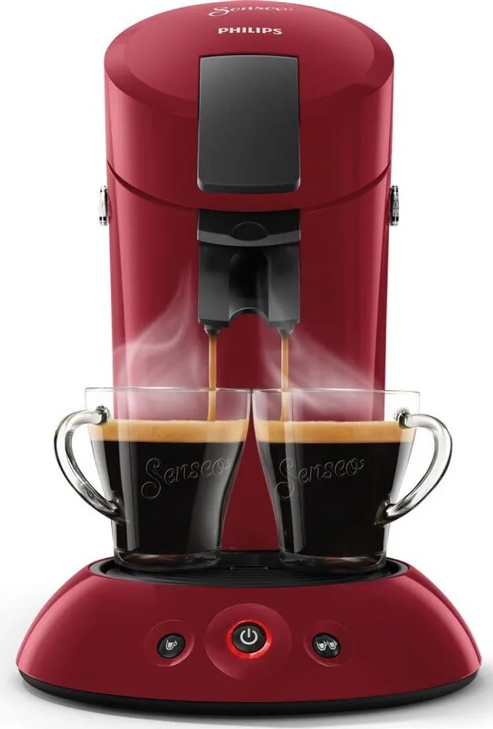 Philips Senseo Kaffeepadmaschine HD 6553/80 Original, Farbe Rot – Bild 13
