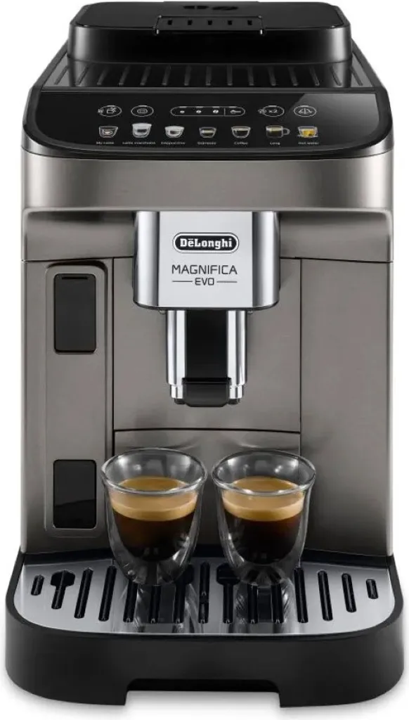 De'Longhi DeLonghi ECAM 290.81.TB Magnifica Evo Milk - Kaffee-Vollautomat - Titanium/schwarz