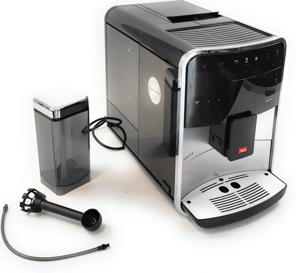 Melitta Caffeo Barista T Smart F831-101 Kaffeevollautomat, Smartphone-Steuerung, Silber – Bild 18