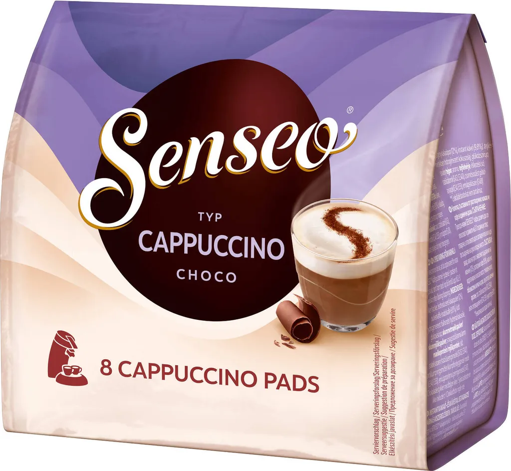 SENSEO Typ Cappuccino Choco Pads 10er Pack - 10 X 8 Getränke – Bild 4