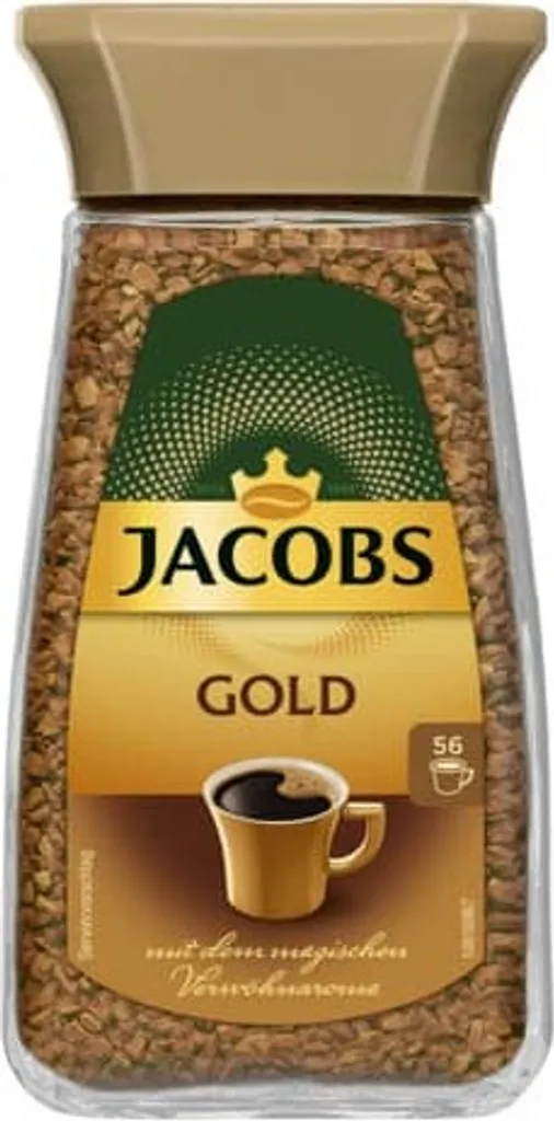Jacobs Gold | Löslicher Kaffee | 200g-Glas – Bild 4