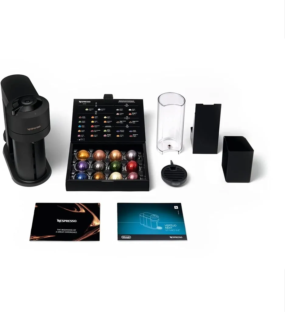 De'Longhi DeLonghi Kapselmaschine Nespresso ENV120.BM Vertuo Next Premium Schwarz – Bild 4