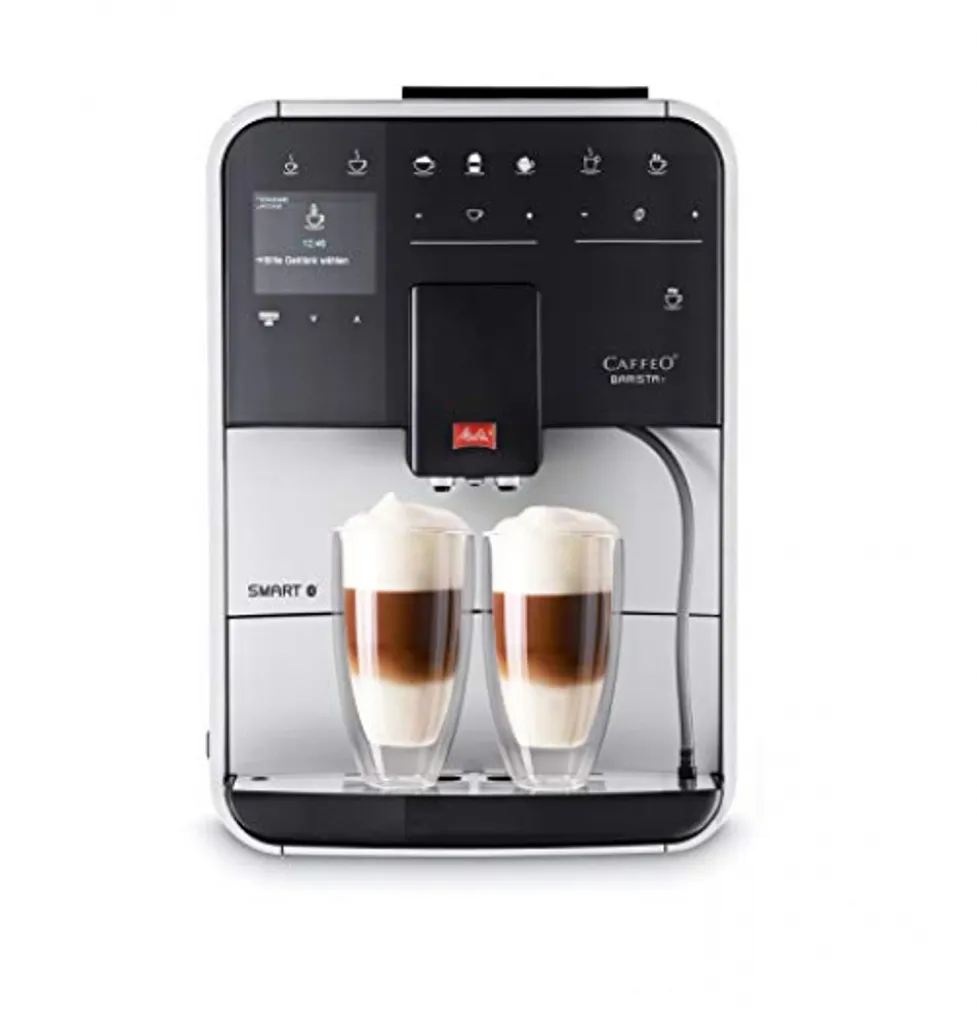 Melitta Caffeo Barista T Smart F831-101 Kaffeevollautomat, Smartphone-Steuerung, Silber – Bild 10