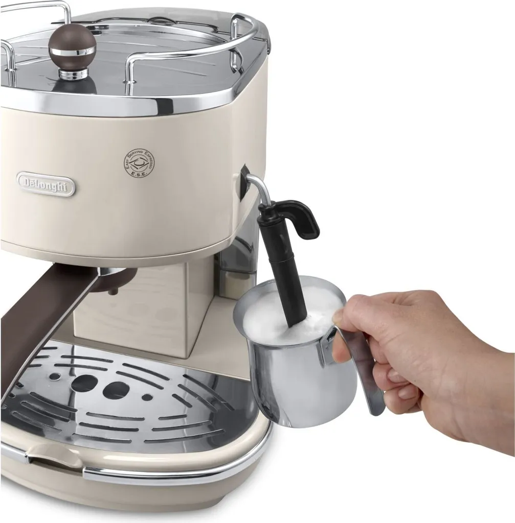 De'Longhi DeLonghi Icona ECOV 311.BG Creme Siebträger Espressomaschine – Bild 3