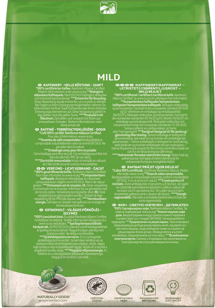 SENSEO Pads Mild Senseopads 48 Getränke Kaffeepads XXL Pack – Bild 4