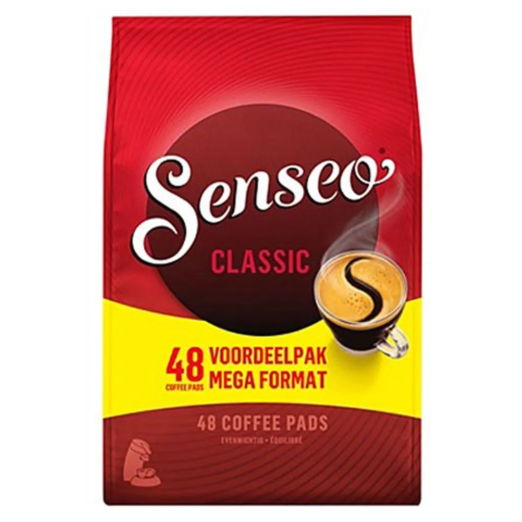 SENSEO Kaffeepads Classic Senseopads 48 Getränke Pads XXL Vorratspackung – Bild 4