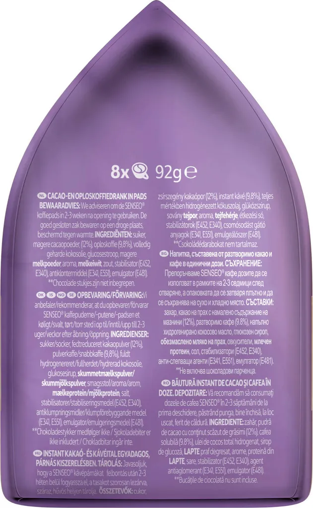 SENSEO Typ Cappuccino Choco Pads 10er Pack - 10 X 8 Getränke – Bild 7