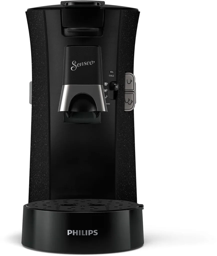 Philips Senseo® Select Kaffee Pad Maschine, 3 Kaffeespezialitäten, Kaffeestärkewahl Plus, Crema Plus, Schwarz (CSA240/20) – Bild 3