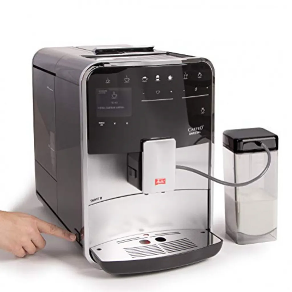 Melitta Caffeo Barista T Smart F831-101 Kaffeevollautomat, Smartphone-Steuerung, Silber – Bild 8
