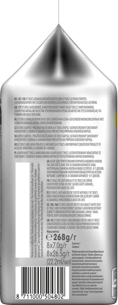 TASSIMO Jacobs Latte Macchiato Caramel 5er Pack T Discs Kapseln 5 X 8 Getränke – Bild 4