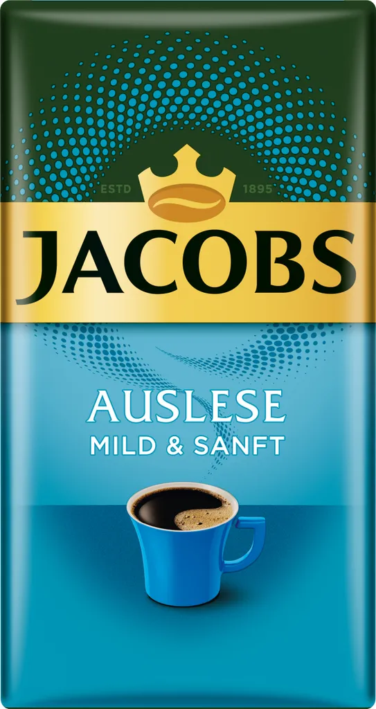 Jacobs Filterkaffee Auslese Mild & Sanft | Gemahlen | 500g