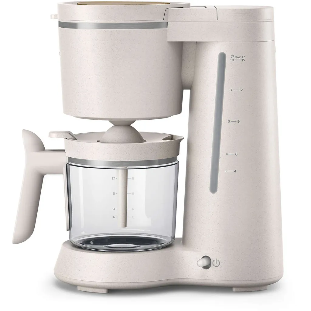 Philips Filterkaffeemaschine Conscious Collection Edition Aus 100% Biobasiertem Kunststoff, 1.2 L (HD5120/00) – Bild 2