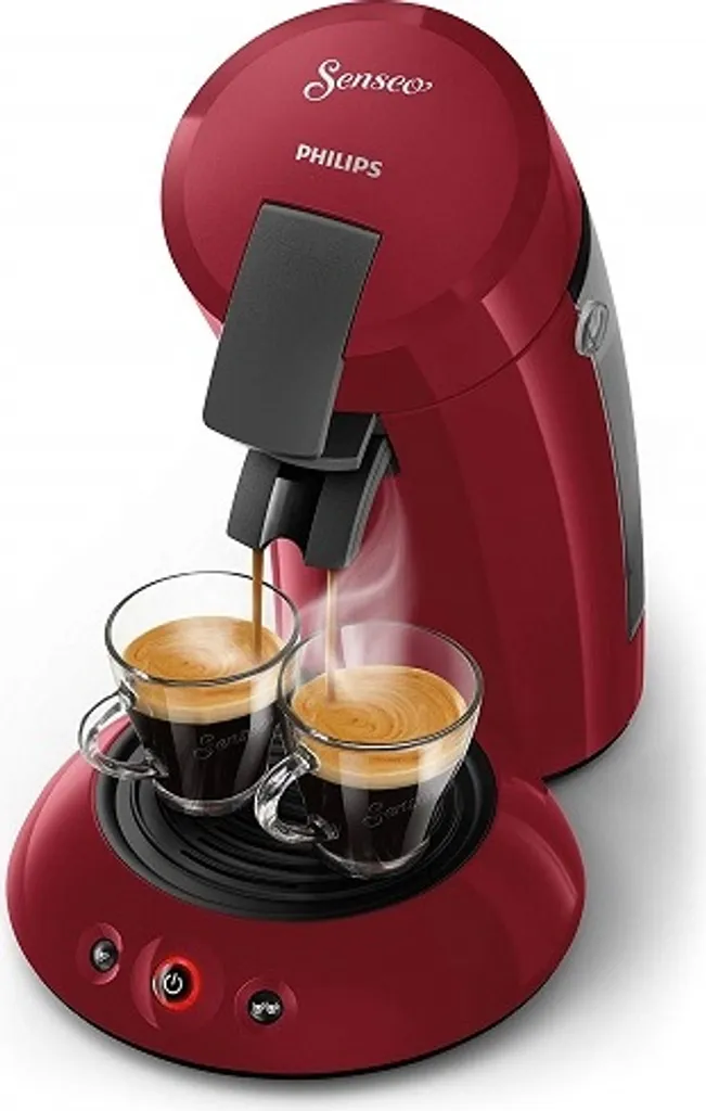 Philips Senseo Kaffeepadmaschine HD 6553/80 Original, Farbe Rot – Bild 4
