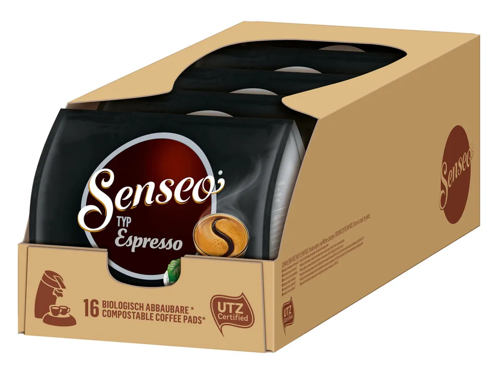SENSEO Pads Typ Espresso UTZ 5 X 16 Senseopads - 80 Getränke Pads