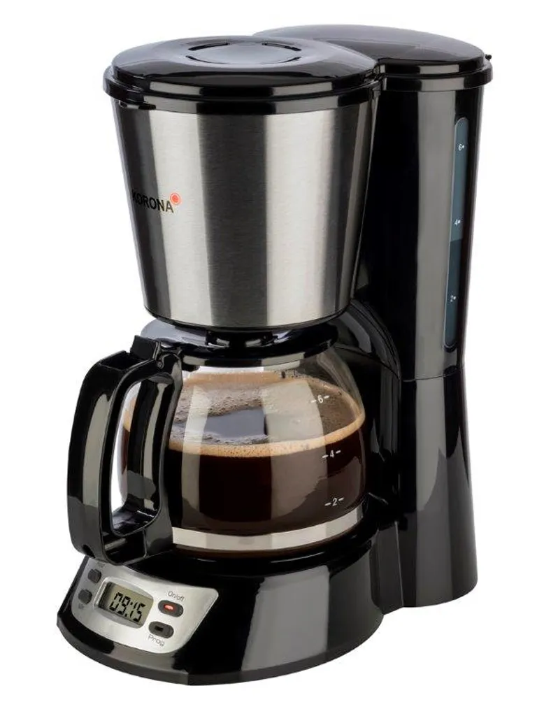 Korona 12113 Kaffeemaschine, Klein Single Mit Timerfunktion