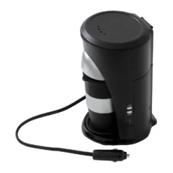LKW Kaffeepadmaschine Inkl. Becher Mit Stecker Für Den Zigarettenanzünder 24V / 300W