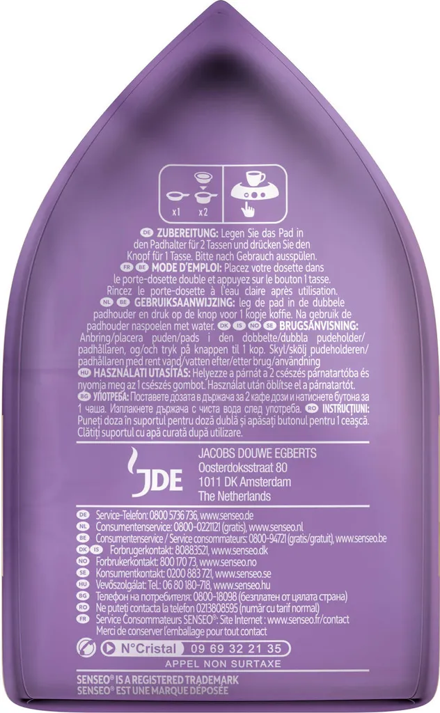 SENSEO Typ Cappuccino Choco Pads 10er Pack - 10 X 8 Getränke – Bild 6