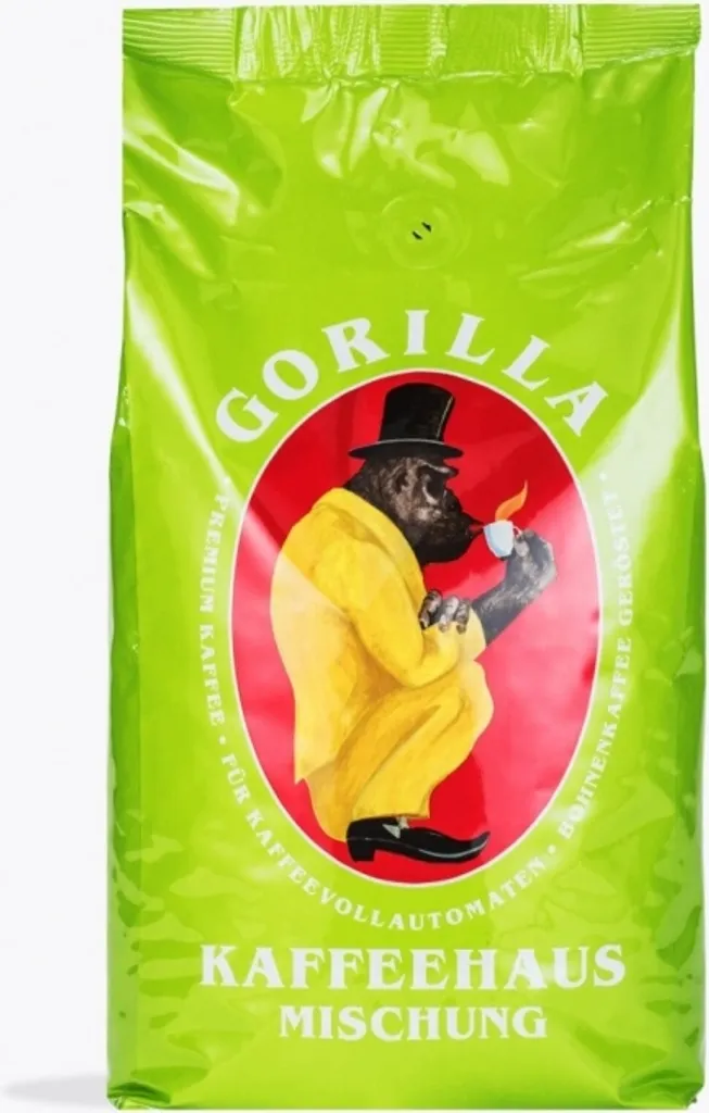 Joerges Gorilla Kaffeehaus Kaffeebohnen 1kg â Bild 3
