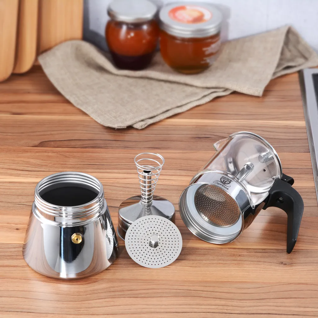 GRÄWE Espressokocher Mit Glaskanne, 6 Tassen – Bild 8