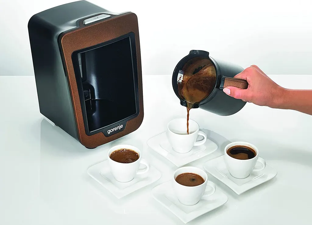 Gorenje ATCM730T, Türkische Kaffeemaschine, 0,27 L, Gemahlener Kaffee, 730 W, Schwarz, Braun – Bild 6