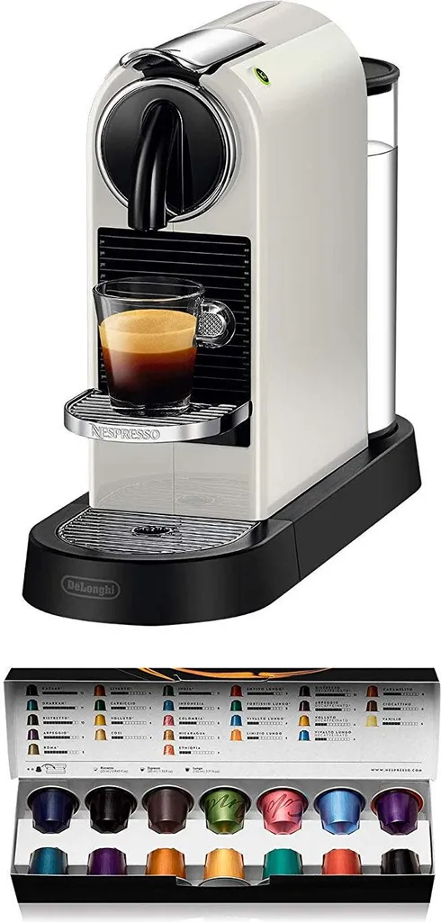 De'Longhi DeLonghi EN 167.W Citiz Nespresso Kaffeekapselmaschine Weiß – Bild 8