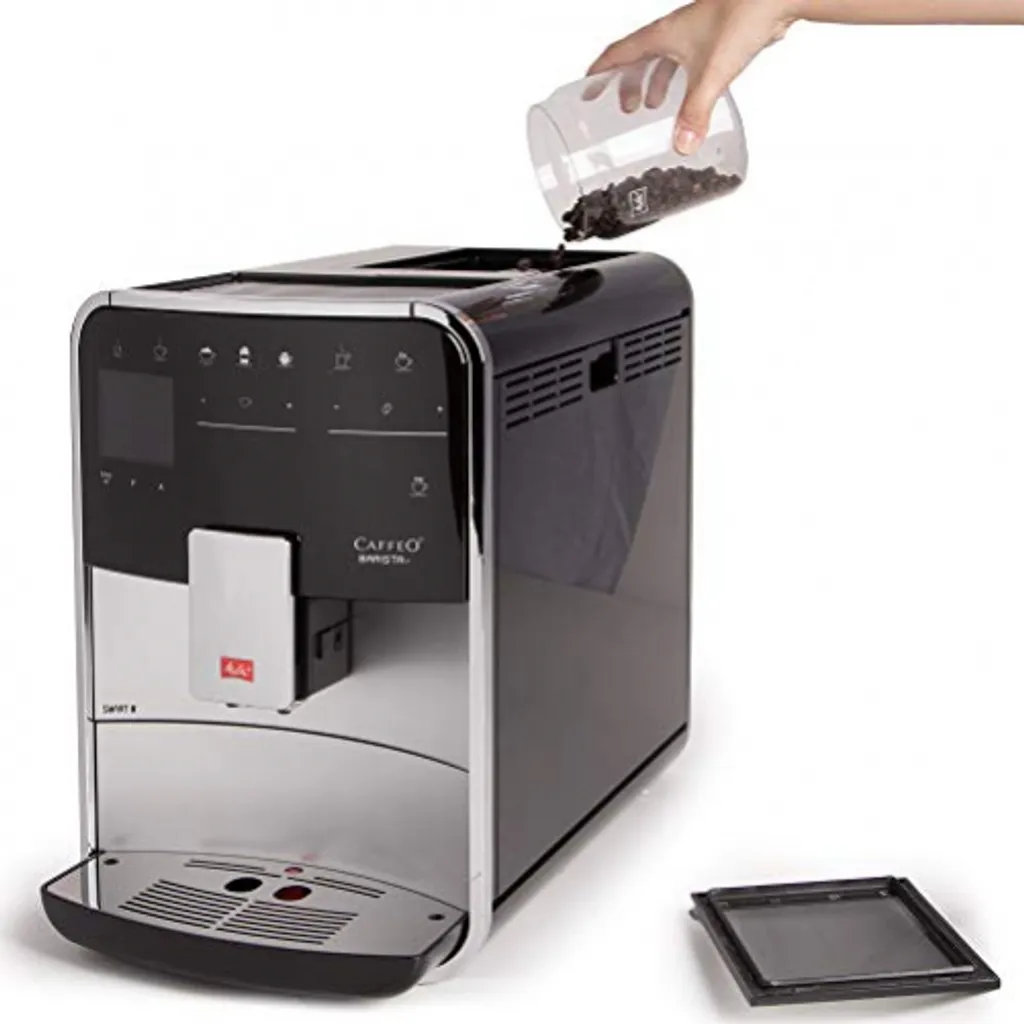 Melitta Caffeo Barista T Smart F831-101 Kaffeevollautomat, Smartphone-Steuerung, Silber – Bild 4