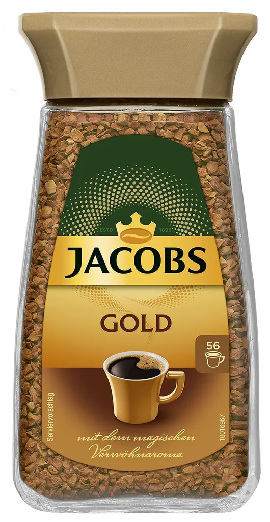 Jacobs Gold | Löslicher Kaffee | 200g-Glas – Bild 5