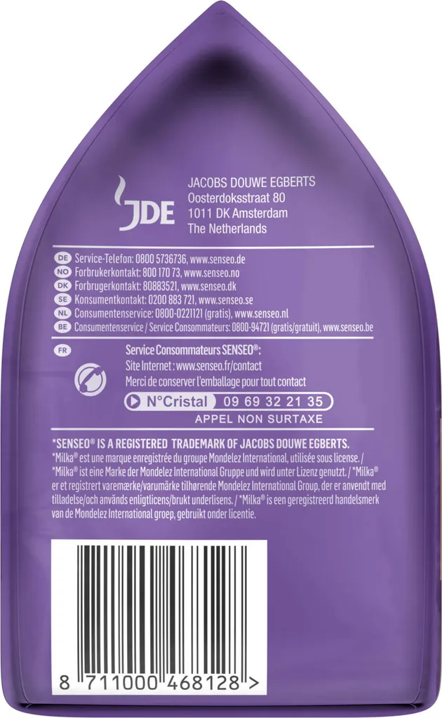 SENSEO Pads Milka Senseopads 80 Getränke Kakaogetränk Kakao-Pads Schoko Softpads – Bild 6