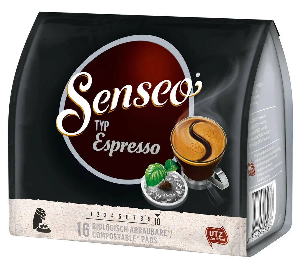 SENSEO Pads Typ Espresso UTZ 5 X 16 Senseopads - 80 Getränke Pads – Bild 4