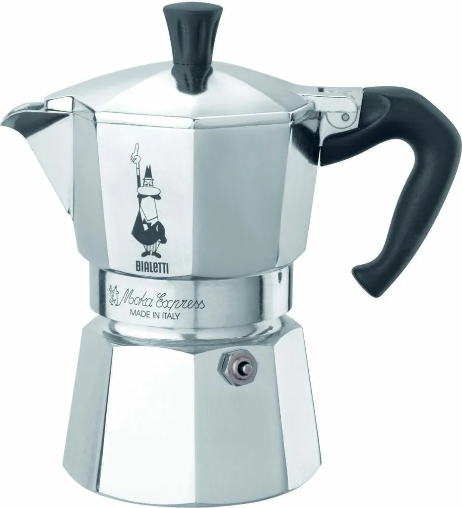 Bialetti Moka Express - 3 Tassen Espressokocher – Bild 3