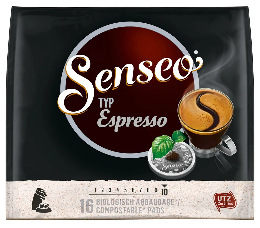 SENSEO Pads Typ Espresso UTZ 5 X 16 Senseopads - 80 Getränke Pads – Bild 2