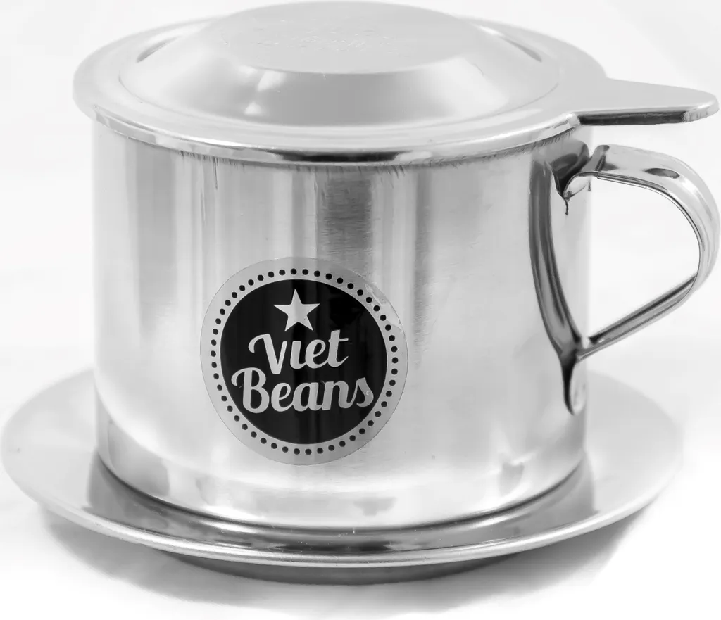 Vietnamesisches Kaffee-Starterset VietBeans Gemahlen - 2 X 250g Gemahlener Röstkaffee + Filter (Phin) + Gez. Kondensmilch – Bild 4