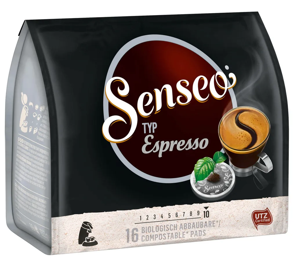 SENSEO Pads Typ Espresso UTZ 5 X 16 Senseopads - 80 Getränke Pads – Bild 3