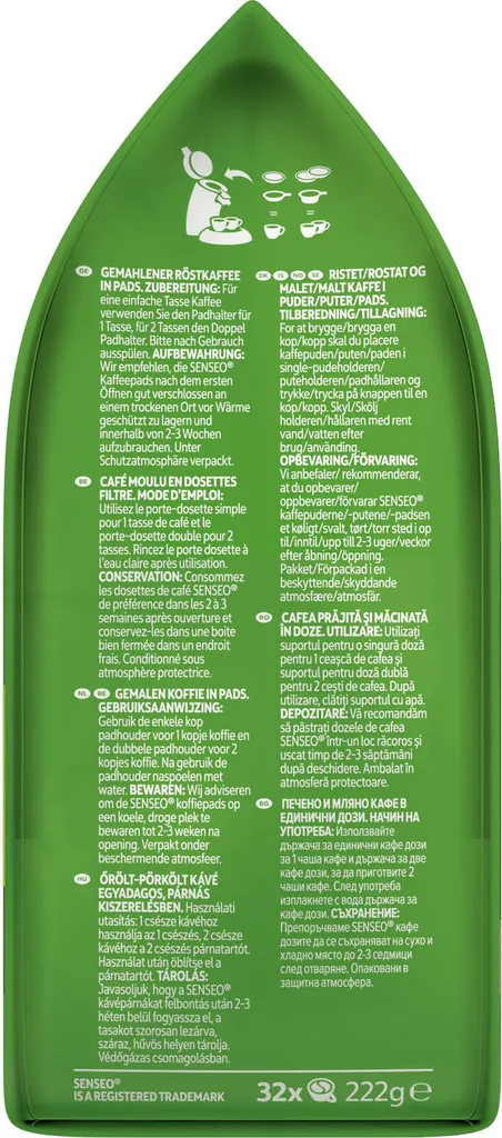 SENSEO Pads Mild Senseopads 5 X 32 Getränke Vorteilspack – Bild 6