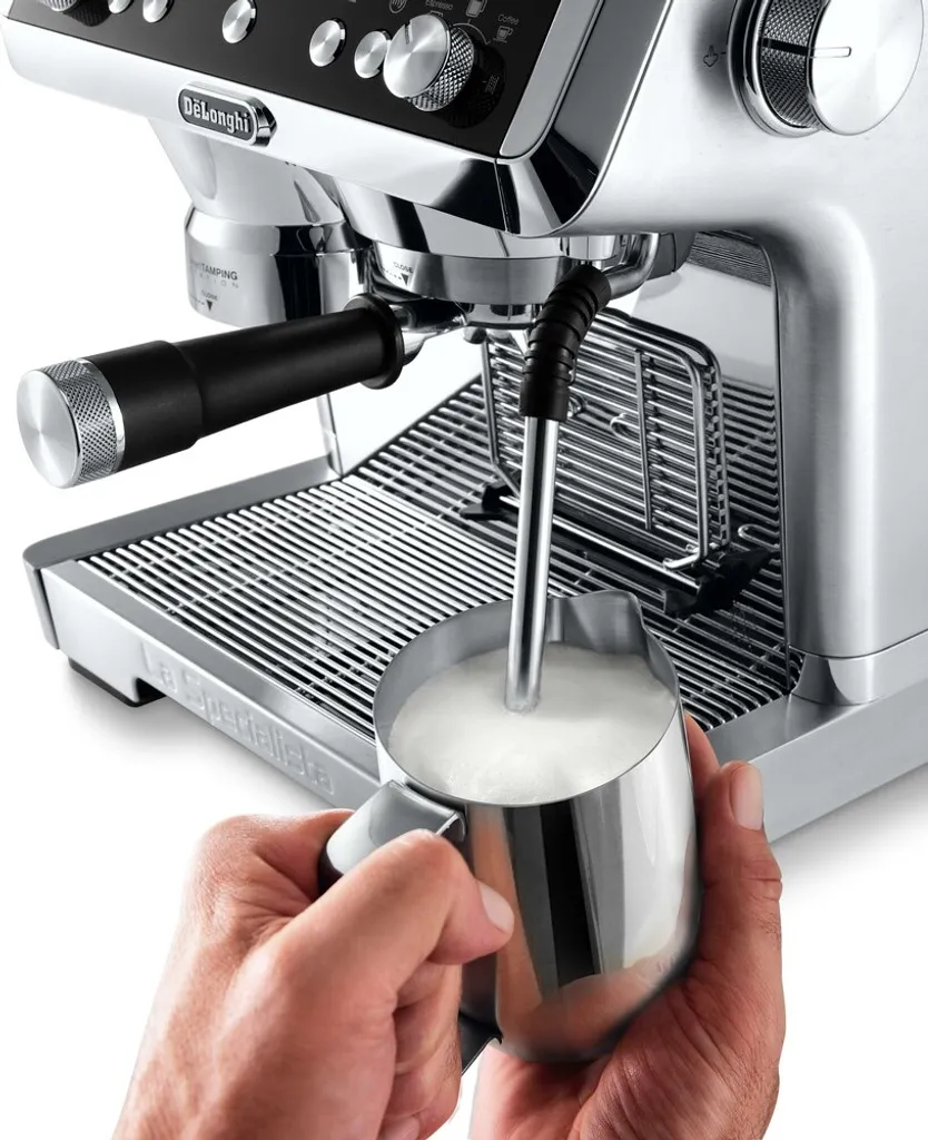 De'Longhi Delonghi EC 9355.M La Specialista Prestigio Siebträger-Espressomaschine Silber – Bild 3