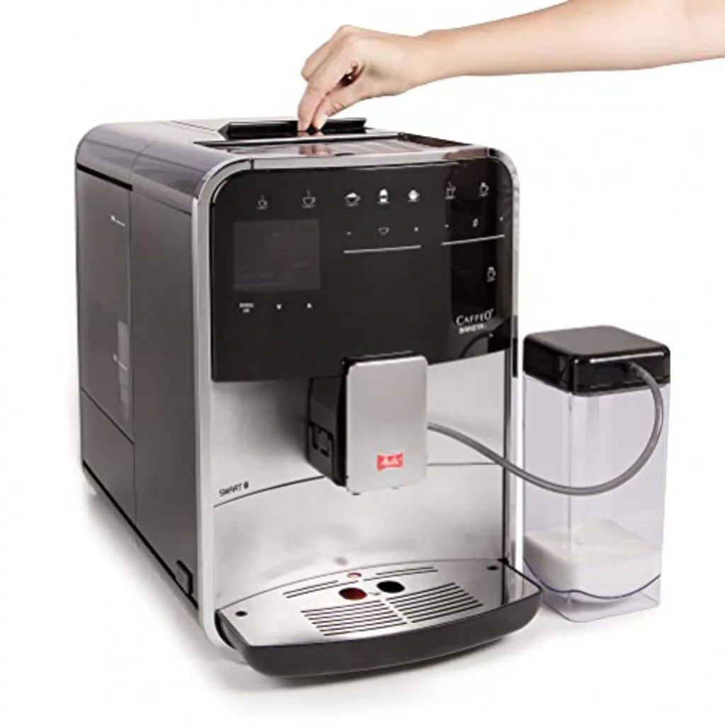 Melitta Caffeo Barista T Smart F831-101 Kaffeevollautomat, Smartphone-Steuerung, Silber – Bild 7