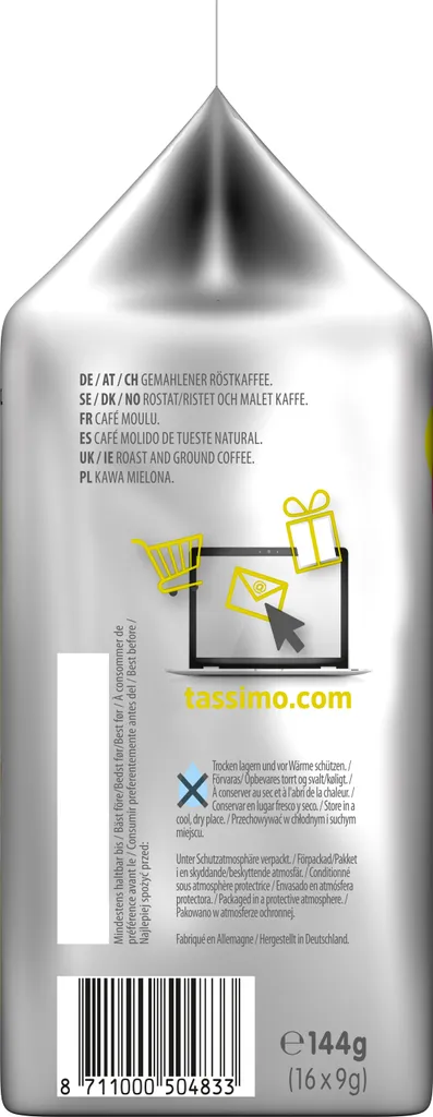 Tassimo Jacobs Caffè Crema Intenso XL | 16 T Discs, Kaffeekapseln – Bild 3