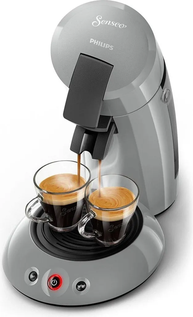 Philips Senseo Kaffeepadmaschine HD 6553/70 Original, Farbe Hellgrau – Bild 3