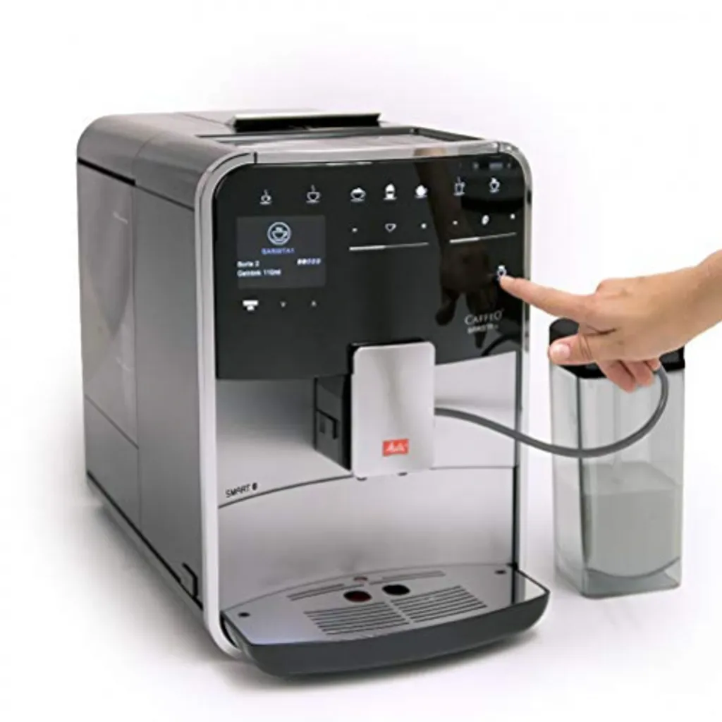 Melitta Caffeo Barista T Smart F831-101 Kaffeevollautomat, Smartphone-Steuerung, Silber – Bild 5
