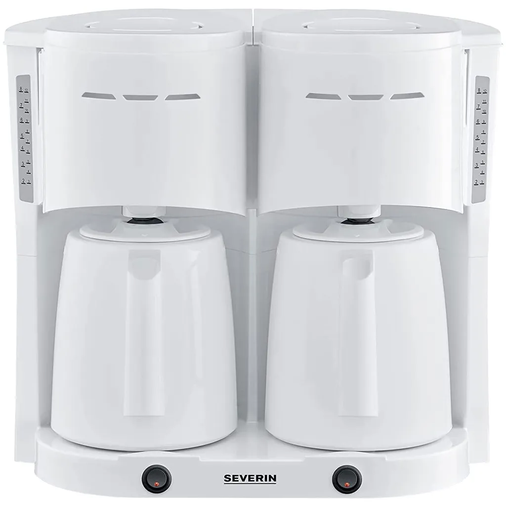 SEVERIN Duo-Filterkaffeemaschine KA 5830 Weiß – Bild 2