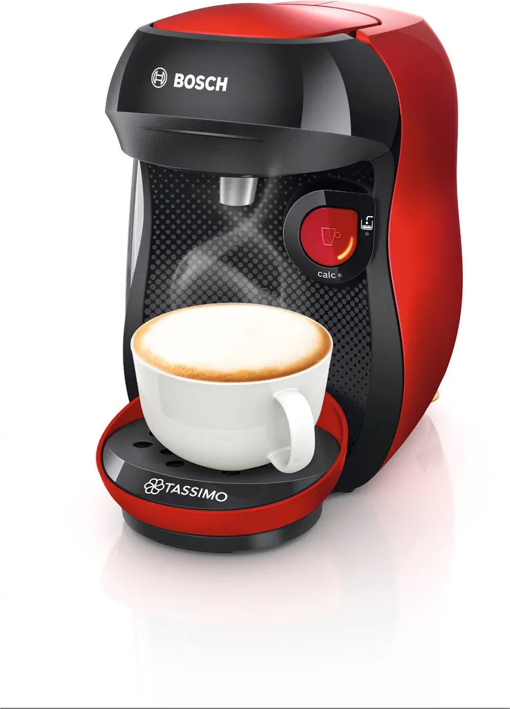 Bosch TASSIMO HAPPY Just Red +20€ Gutschein 1400 Watt +1 Packung Latte Macchiato – Bild 4