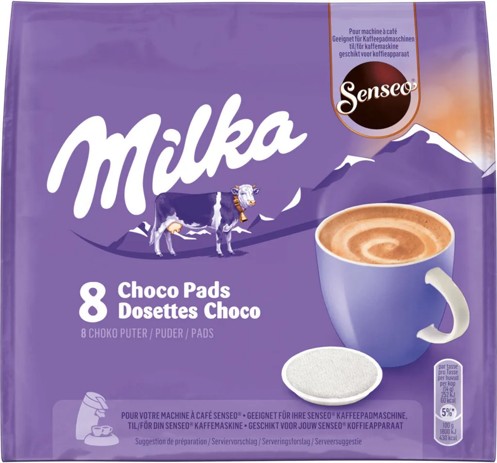 SENSEO Pads Milka Senseopads 40 Getränke Kakao Heisse Schokolade Hot Choco – Bild 2