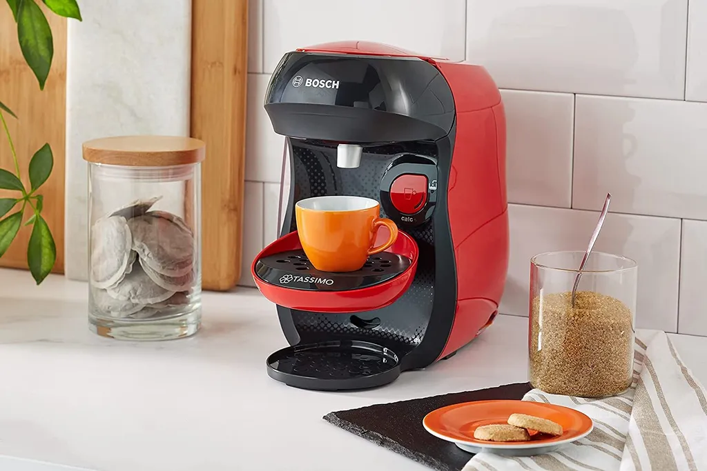 TASSIMO Kaffeekapselmaschine Happy TAS1003, Rot – Bild 15