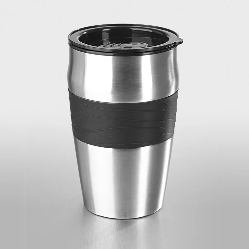 Coffeemaxx Single Kaffeemaschine Edelstahl Inkl Thermobecher – Bild 7