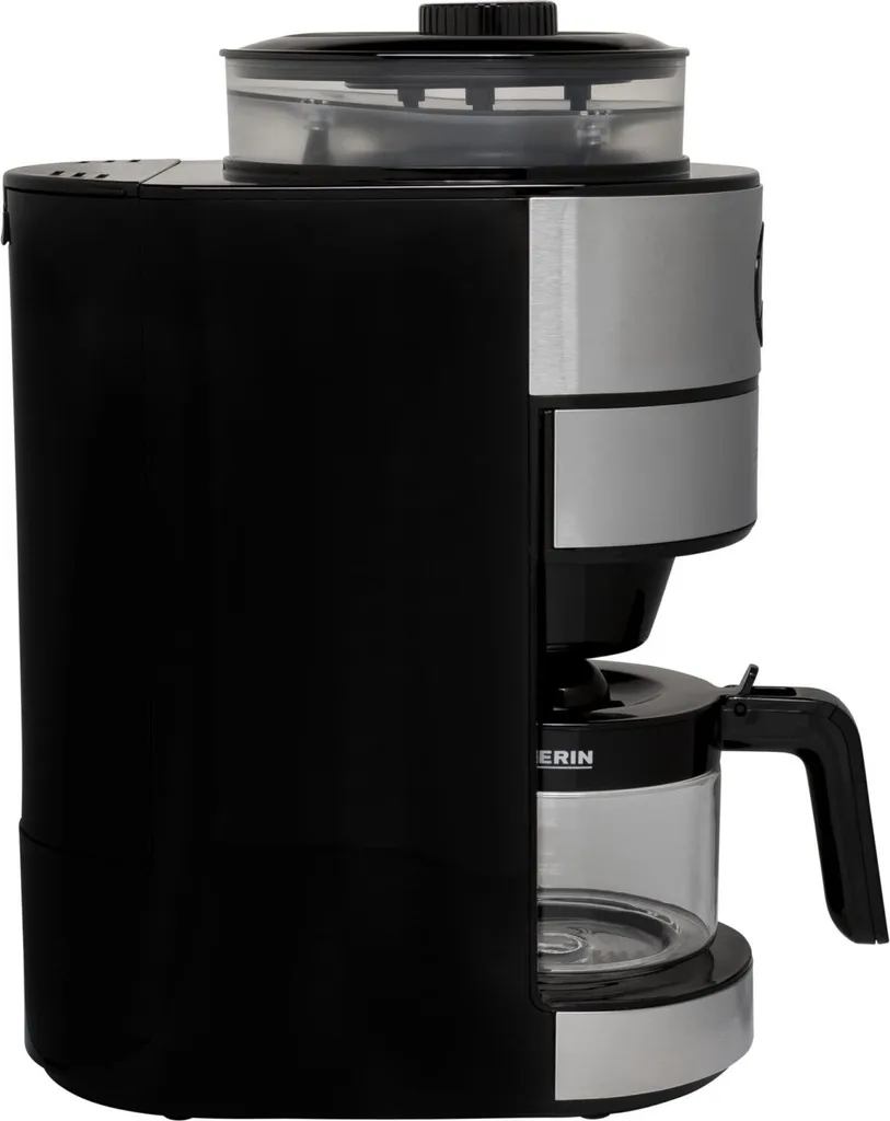 Severin KA 4811 Filterkaffeemaschine Mit Mahlwerk Für 6 Tassen Edelstahl Schwarz – Bild 6