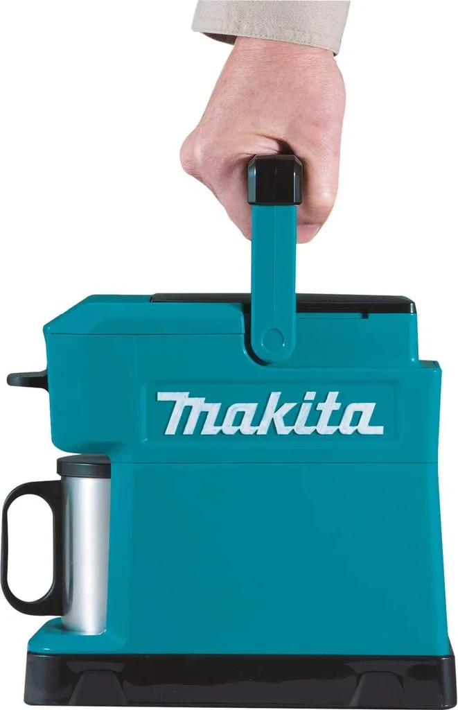 Makita Akku / Netz Tragbare Mobile Kaffeemaschine Caffee DCM501Z 18V 230V – Bild 3