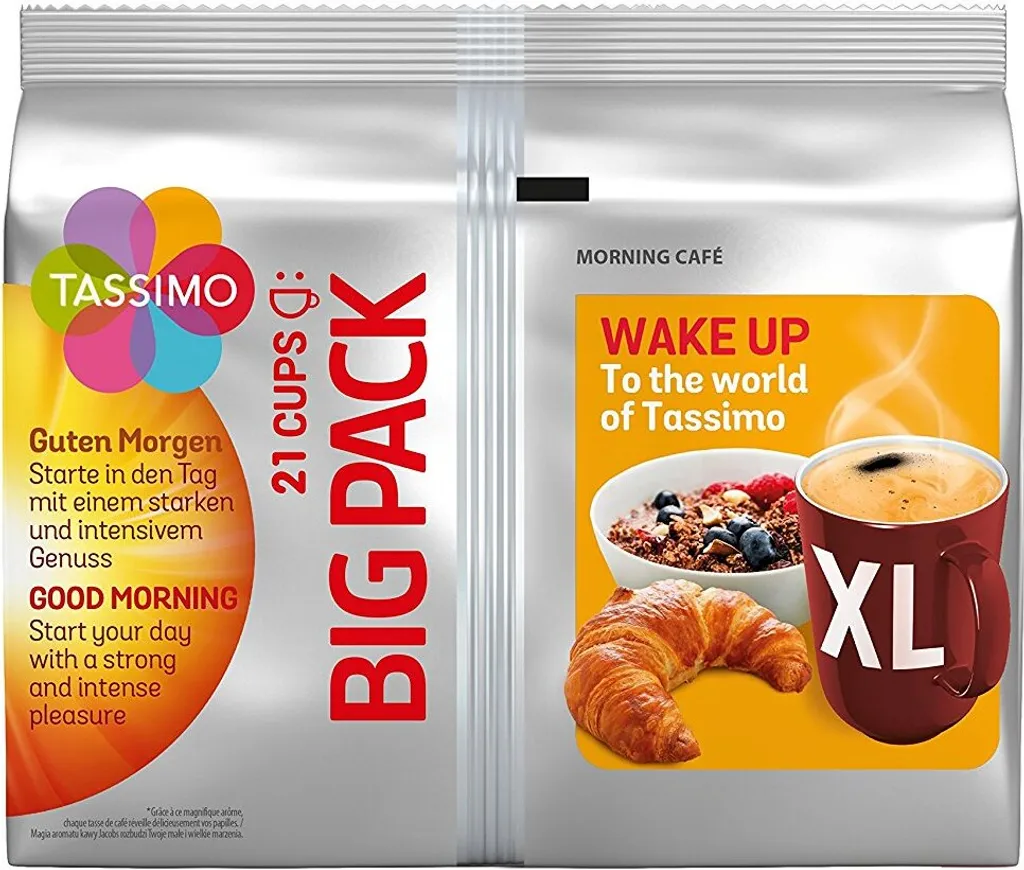 TASSIMO Morning Café XL 5er Pack T Discs Kaffee Kapseln 5 X 21 Getränke Big Pack – Bild 3