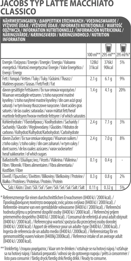 TASSIMO Jacobs Typ Latte Macchiato Classico T Discs Kapsel 5 X 8 Getränke) – Bild 6