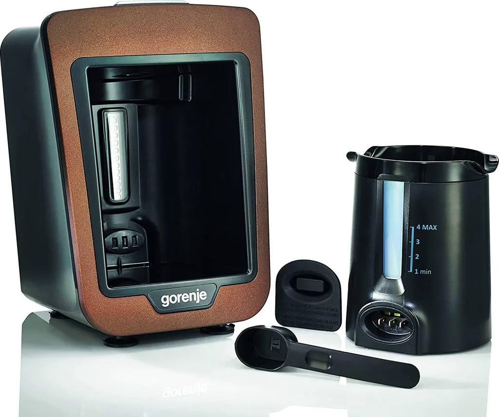 Gorenje ATCM730T, Türkische Kaffeemaschine, 0,27 L, Gemahlener Kaffee, 730 W, Schwarz, Braun