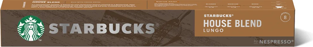 Nestlé® Starbucks House Blend By Nespresso Kaffeekapseln Kakaonote 57g, 10 Kapseln – Bild 4